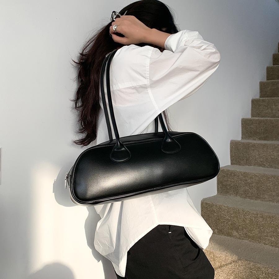 Stile Instagram Arco di Trionfo sotto le ascelle un senso di lusso e versatilità, una spalla con design di nicchia, modellatura in PU_voghion.com