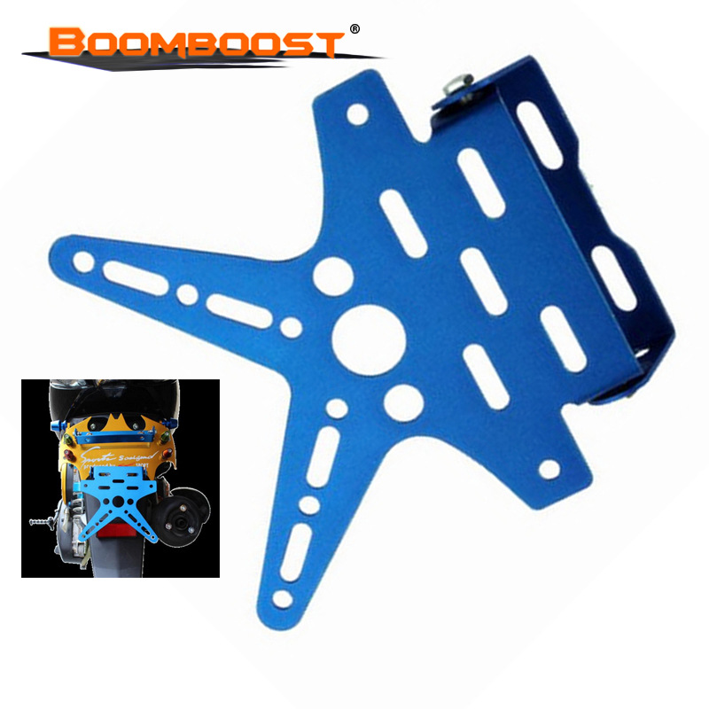 Motorcycle Electric Vehicle Modification Accessories License Plate Holder Adjustable Movable Swallow Type License Plate Holder Cross-Border Hot Sale