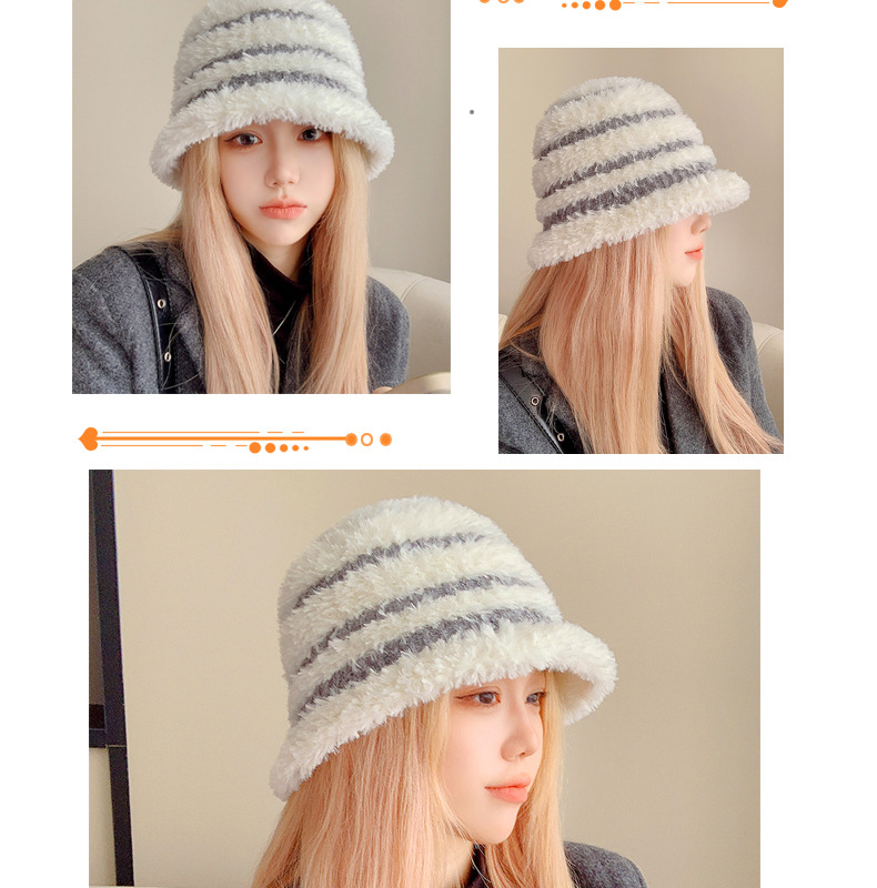 Gebreide bucket hat voor dames herfst en winter stijlvol_voghion.com
