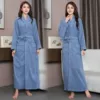 Long cotton towel, increased thickness