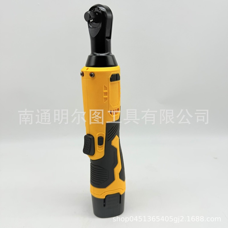 12V リチウム電動ラチェットレンチ 90 度角度自動車修理ステージ構築直角コーナーレンチエルボレンチ|undefined