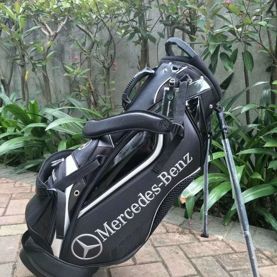 [Новый golf кейс двухсторонняя ламинированная Pu сумка для гольфа]