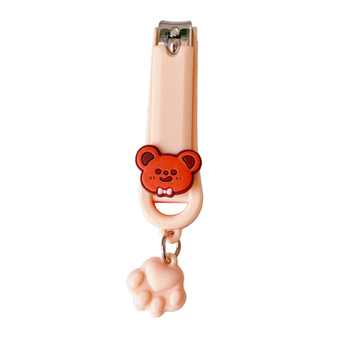 Cute Cartoon Girl Heart Nail Clipper Single Pack Convenient Creative Children's Nail Clipper Small Household Nail Clipper