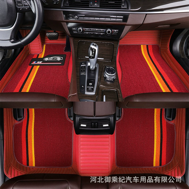 Подходит для универсального автомобиля Nissan Ruqi, специальный автомобильный полный объемный автомобильный коврик, проволочное кольцо, износостойкий хвостовой ящик