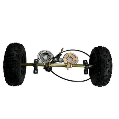 Motorcycle frame — Components, and 6inch Tires