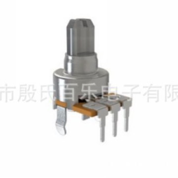 单联碳膜电位器 绝缘轴电位器R1212N1XB1可调电位器