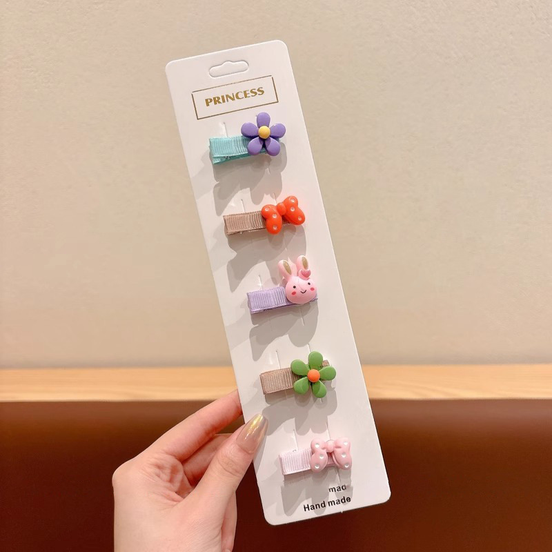 Clip de pelo para bebés no lesiones, clip de pelo para bebés, lindos clips de pelo para niñas, todo incluido para niños, toque de cabeza para bebés