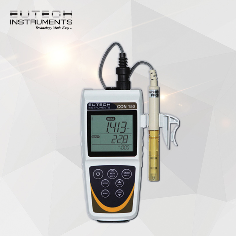 Eutech/优特Con150含常数1电极手持便携式电导率带电极/套装
