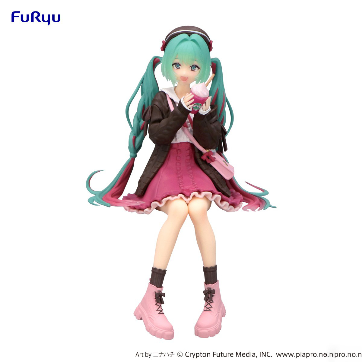 Original japonés original Hatsune Miku MIKU Hatsune Patrol hecho a mano Jingpin caja ciega adornos periféricos de animación