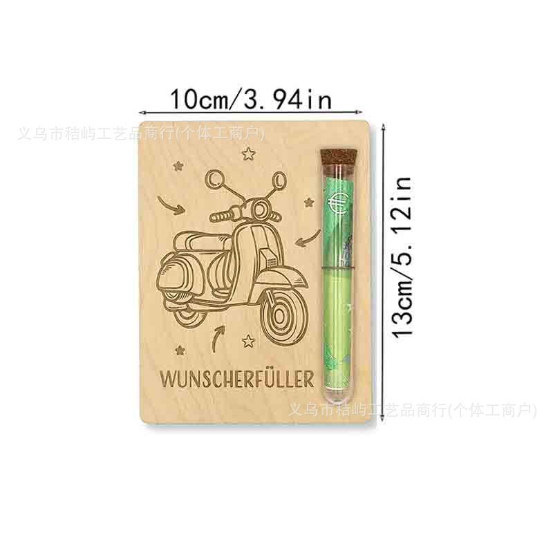 跨境爆款钱夹子礼物女巫铃铛万圣节礼物木制新奇的钱夹礼物|undefined
