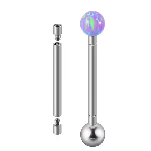 G23 Titanium Extension Rod 2mm for Internal Thread Piercing Jewelry Connection Rod Tongue Pin Navel Pin Lip Pin Piercing Accessories 