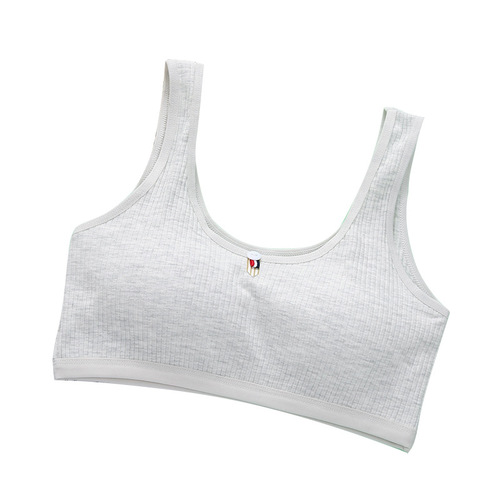 Underwear for girls, middle and high school students aged 13-18, large-sized girls during puberty, bralette-style tops for young girls