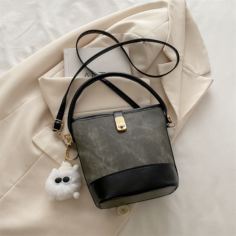 Otoño y invierno Meirad bolsos de mano para mujeres 2024 invierno nuevo estilo nuevo estilo de moda retro bolsos de balde bolsos de mochila para mujeres