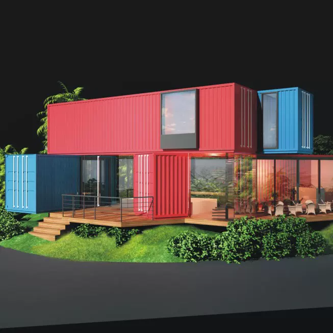 集装箱商业办公用房 可移动模块化售楼部移动办公室酒店集装箱房