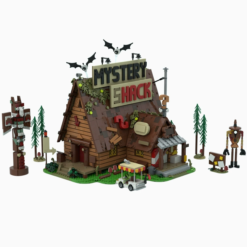 MOC-204276 Фильм и Телевидение Анимация Построение Гравитационная долина Странный город Строительные блоки