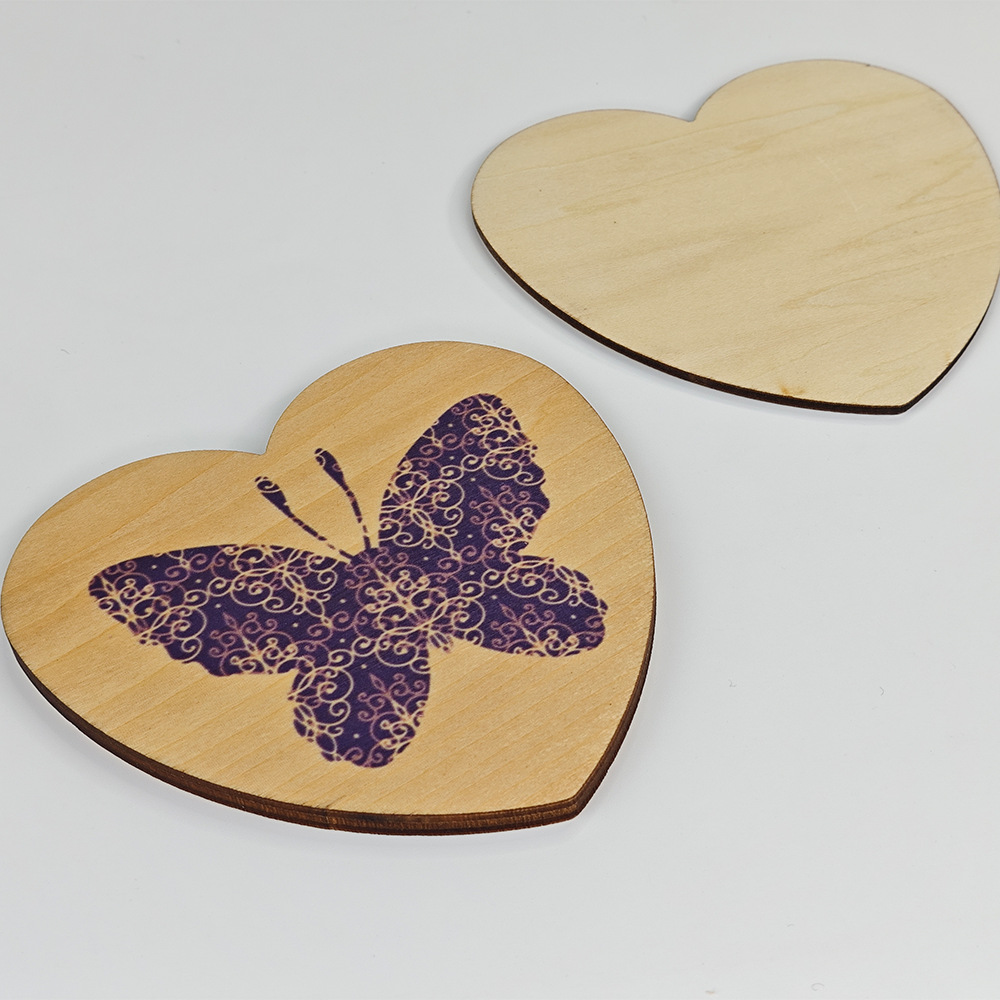 Venta directa de fábrica de sublimación en blanco contrachapado para coche posavasos antideslizantes y antiescaldado posavasos de té al por mayor