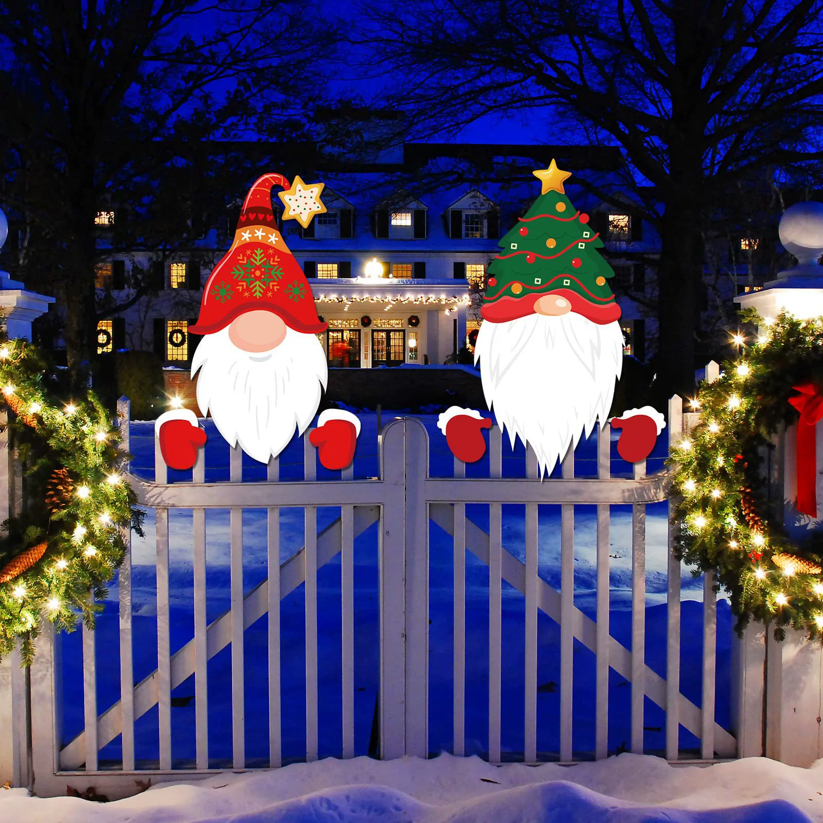 Christmas travel decorations for gazebo, (Cross-border trading)