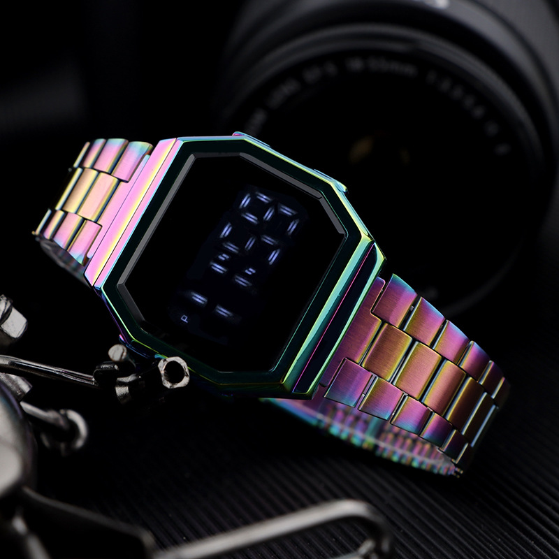 fashionable sports universal men's electronic waterproof digital…