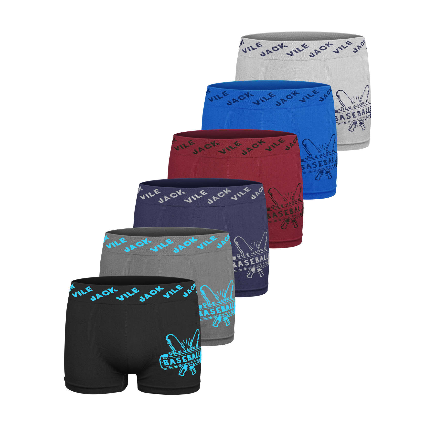 Calzoncillos bóxer para hombre de comercio exterior, transpirables y cómodos, sin costuras, de poliéster, de cintura media, para jóvenes, venta al por mayor de fábrica.