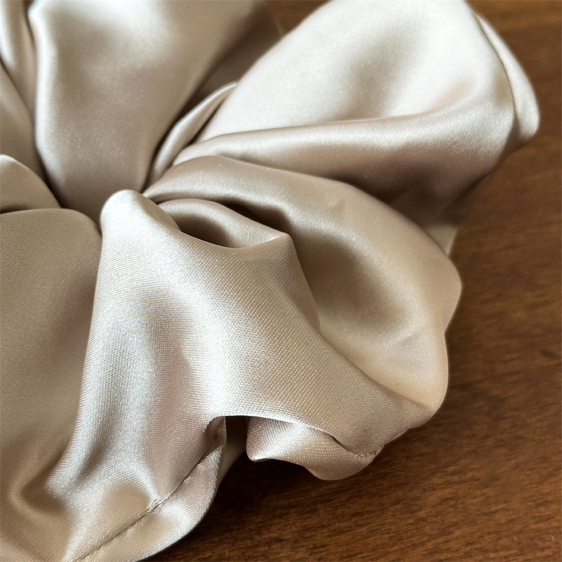 29g Weight Hair Tie Hair Accessories Type 1 Piece Quantity Casual, Holiday, Street Occasion satin Material Solid Color Pattern All Seasons Season Women's Gender Elegant, Lady, Advanced Sense Style Elegant Lady Advanced Sense Women's Solid Color Satin Hair Tie 7
