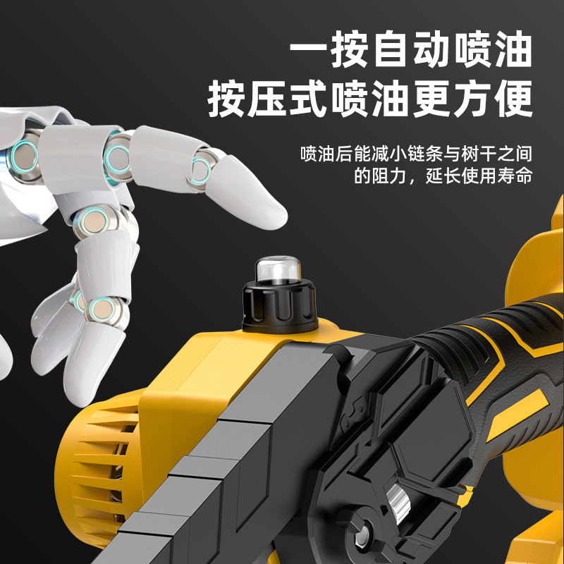 跨境多功能电链锯园林工具木工伐木锯大功率锂电池无线电锯批发|undefined