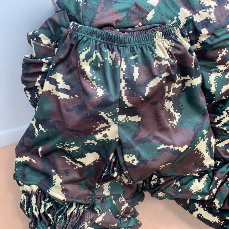 Children's Frog Suit Camouflage Suit Kindergarten Primary and Secondary School Quick-Drying Military Training Summer Camp Outdoor Development Suit Jt-56