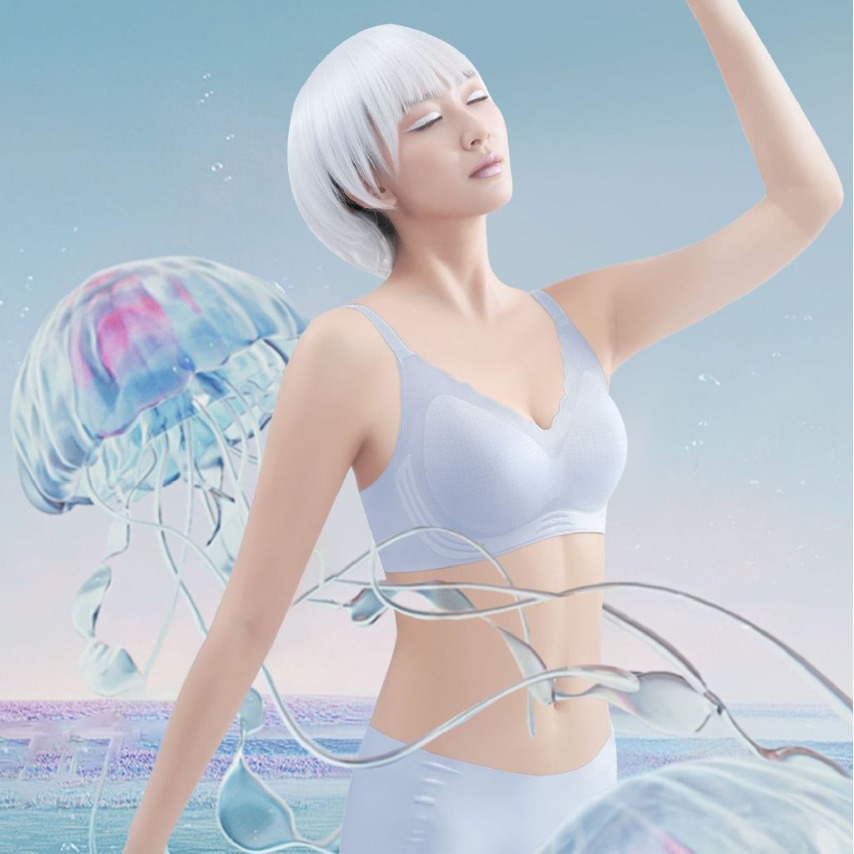 Venta directa de fábrica comercio electrónico transfronterizo Sudeste de Asia Vietnam Tailandia damas sin costuras, sujetador cómodo y transpirable