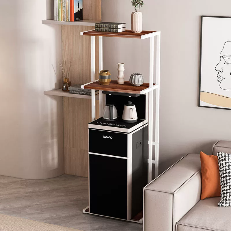 Новая стойка для чайного бара для дома Многослойная стойка для хранения напольных напольных шкафов для хранения чая в гостиной