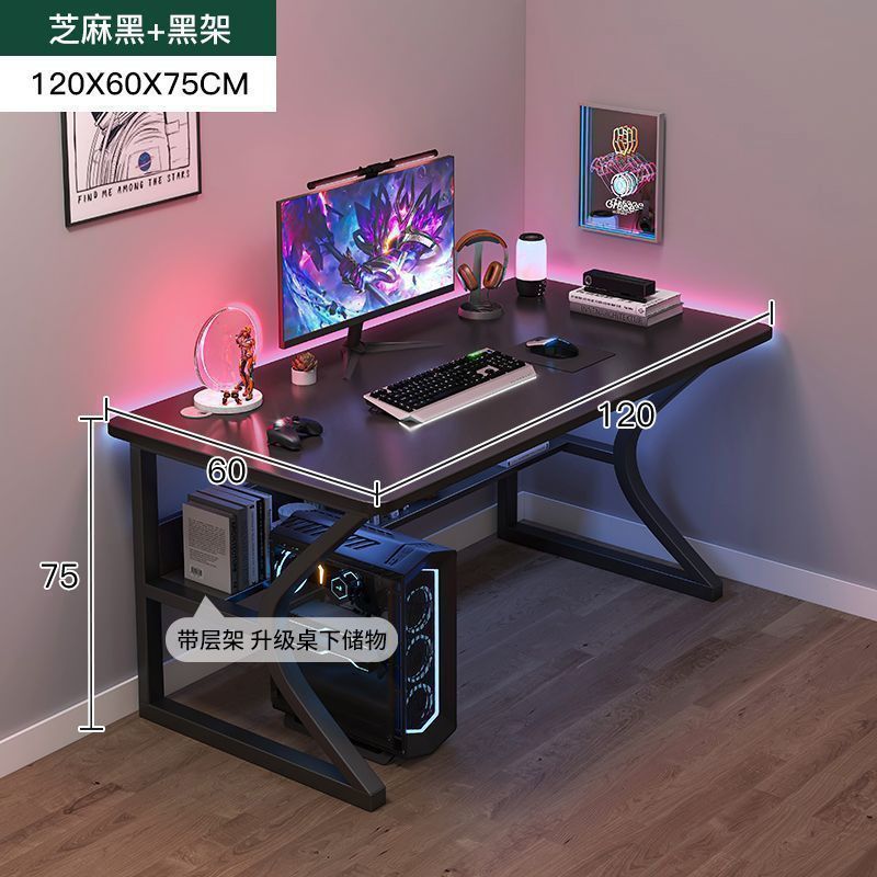 コンピュータデスクデスクトップ寝室ホームテーブルシンプルモダンオフィスデスクデスクと椅子セット小型シンプルなeスポーツテーブル|undefined