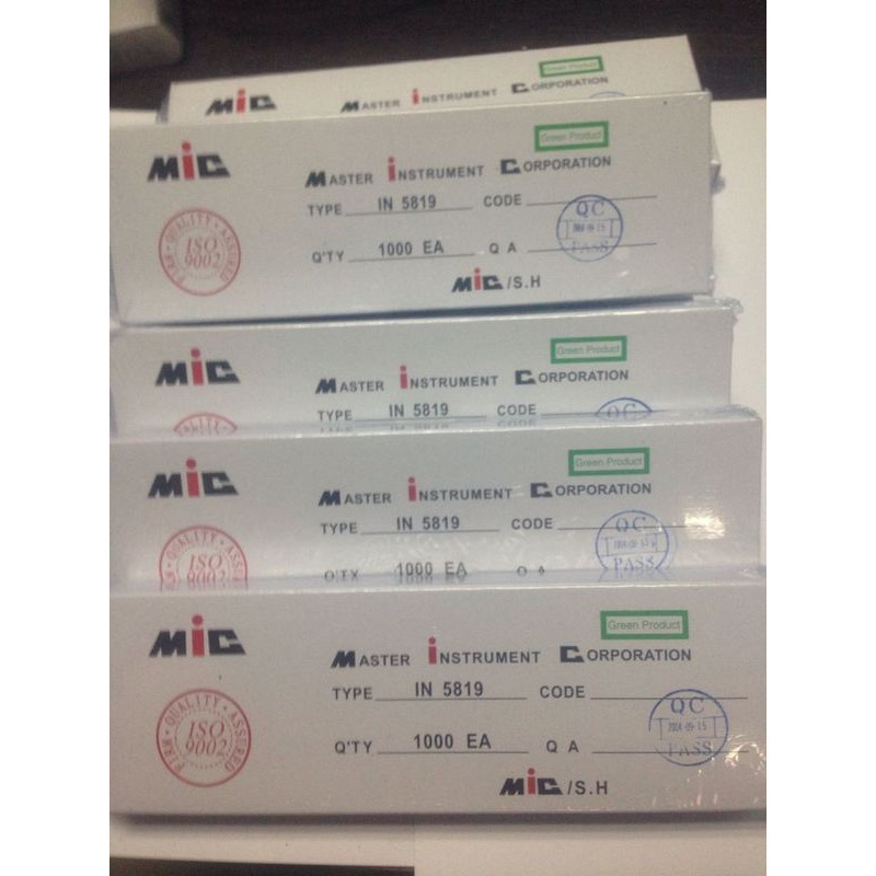 1N5819直插二极管 IN5819插件二极管  二极管