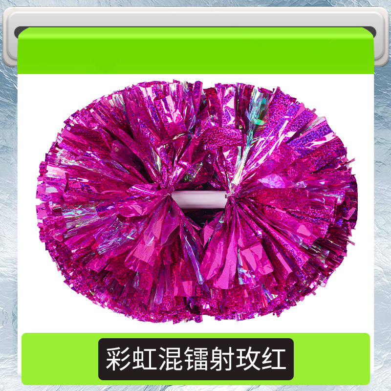 Porristas Bola de flores porristas mano flor mano sacudida flor danza rendimiento mano flor porristas flor bola de color rendimiento