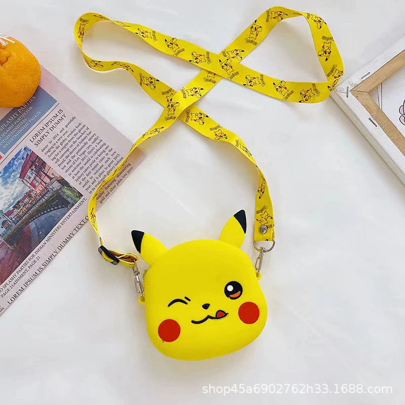 Cartoon silicone children's bag, small cute coins, custom-made