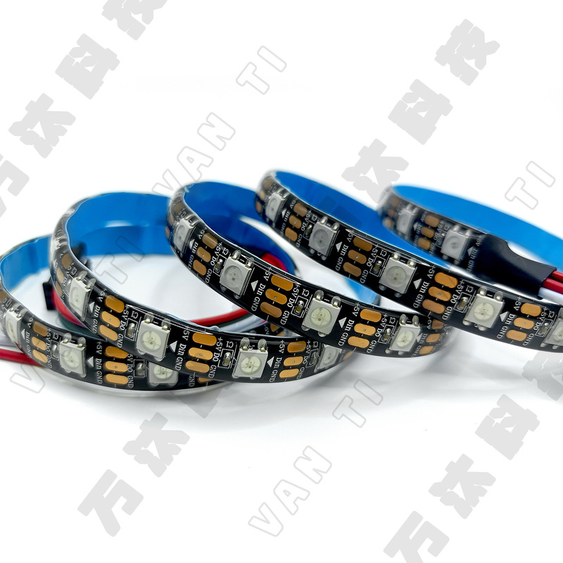 ws2812b ライトストリップ LED ライトストリップ 5050 ファントムライトストリップ 5v マース流水ライト防水内蔵 ic プログラマブル|undefined