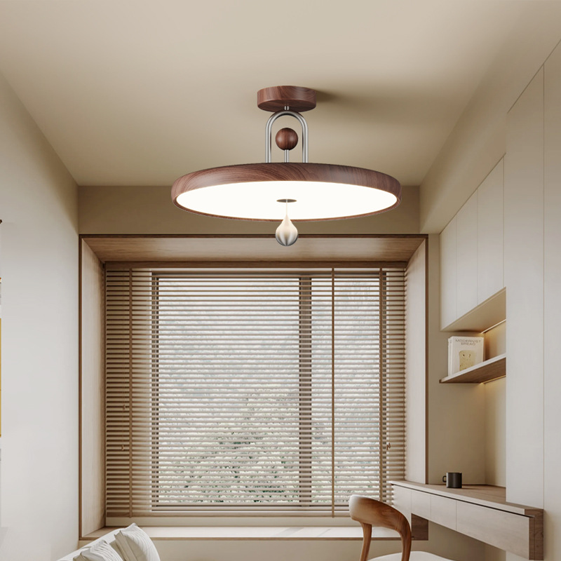 [Seleccionado cuidadosamente] 2025 nueva lámpara de techo de estilo antiguo lámpara de habitación de dormitorio principal retro francés lámpara de protección ocular de espectro completo