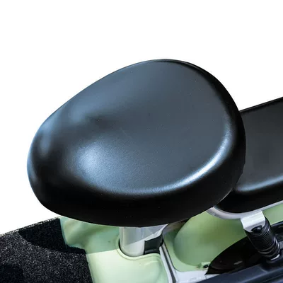 Waterproof, Sun-Proof, Heat-Insulating, Suitable | Electric car cushion - waterproof-black-front-seat