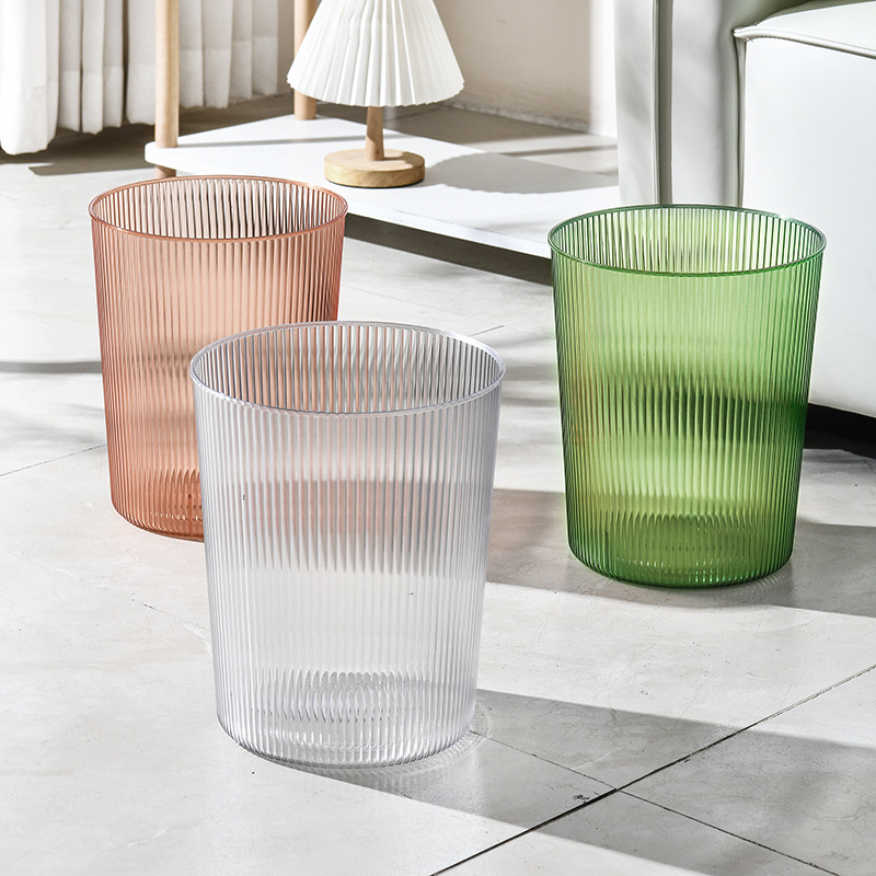 Sanxiyi lujo ligero vent transparente basura basura simple sala de estar basura del baño basura de alto valor de cara basura al por mayor