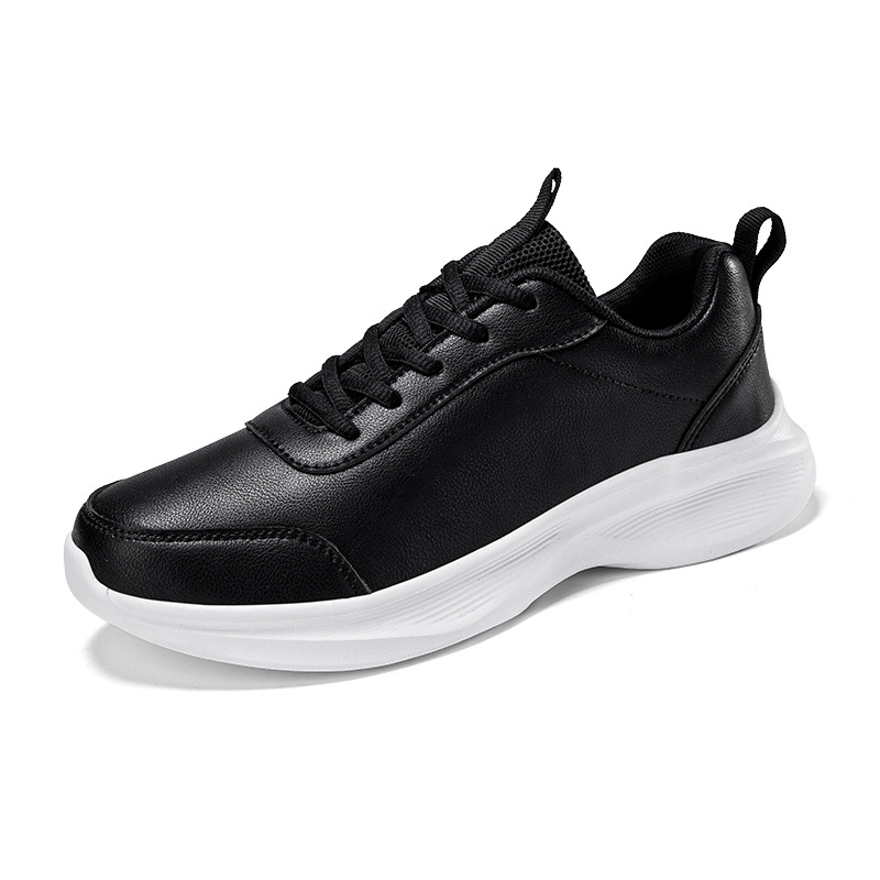 2023 oferta especial tamaño zapatilla de deporte de los hombres y los zapatos de las mujeres con forro polar primavera y otoño nuevos zapatos de cuero de fondo suave par de zapatos casuales