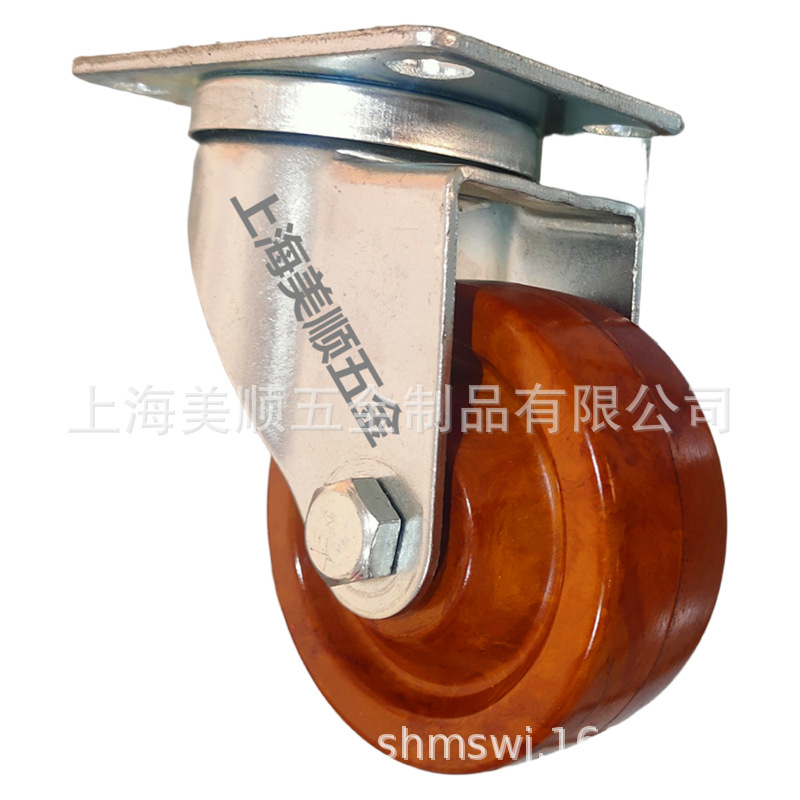 供应美顺2系列3寸面包房烘烤箱仓储物流机械设备耐高温万向脚轮