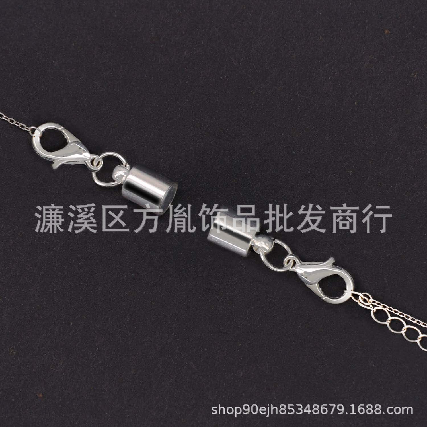 Diyアクセサリー純銅保色磁石バックルブレスレットロブスターバックルネックレスバックル円柱磁気バックル