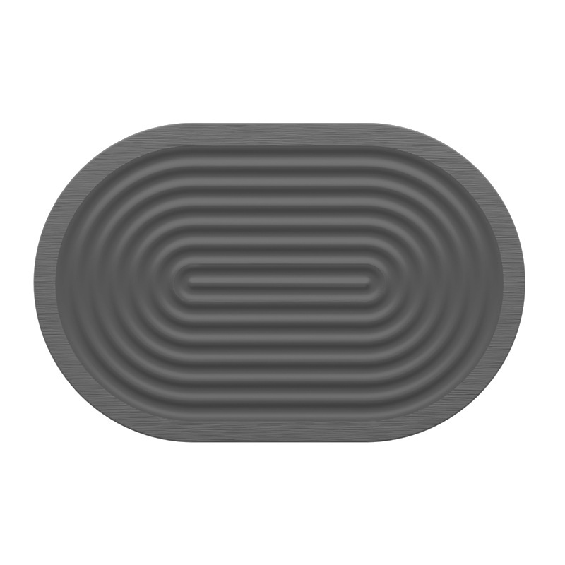 Alfombra de barro de diatomeas, alfombra de suelo de baño, alfombra de pies seca antideslizante, alfombra de inodoro, alfombra de inodoro de entrada, venta en caliente transfronteriza