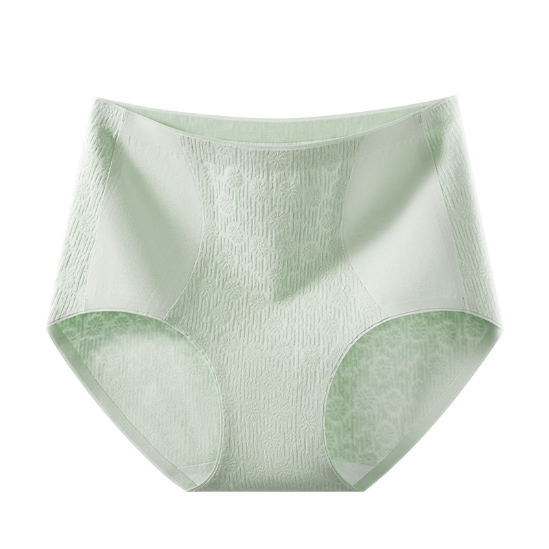 Cintura alta antibacteriana de algodón puro para niñas, nueva cintura media y alta, cintura media y alta, entrepierna de algodón sin costuras, calzoncillos de gran tamaño, refrescante