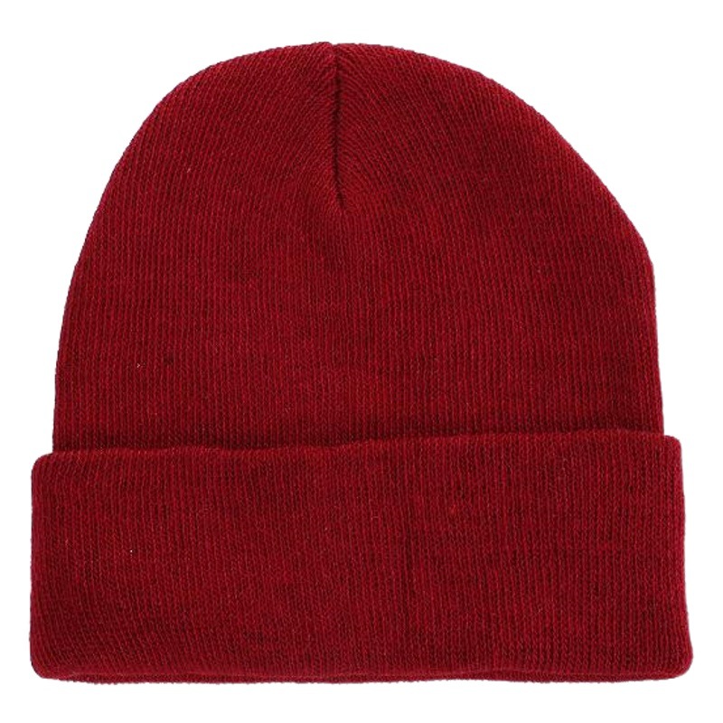 Estilo coreano nuevo sombrero de punto color sólido sombrero plano Otoño e Invierno sombrero Retro cúpula caliente al aire libre Jersey sombrero moda frío sombrero