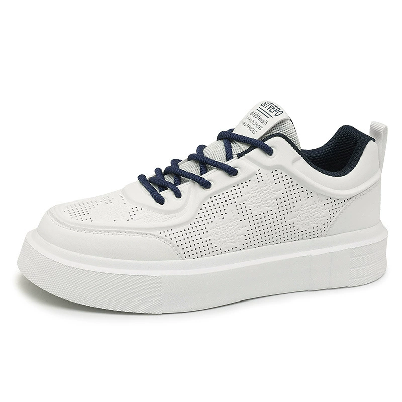 Summer breathable footwear, trend universal sneakers platform for leisure, cloth shoes