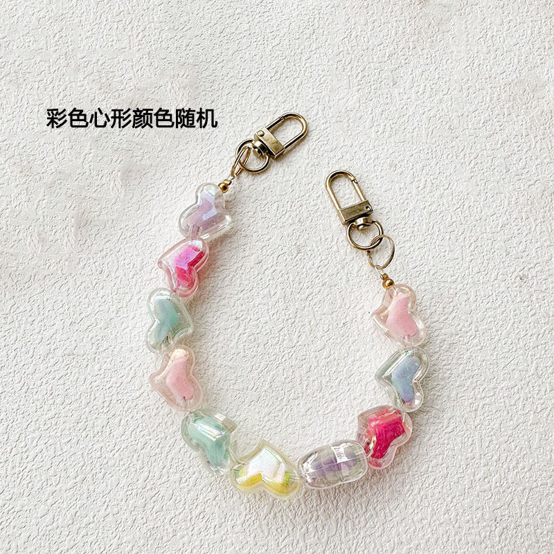 Heart-shaped chain + metal buckle