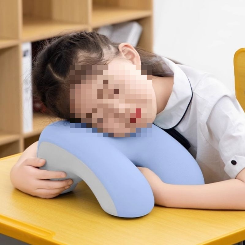 午睡枕趴睡枕办公室专用枕头儿童夏季午休枕小学生趴睡神器趴趴枕|undefined