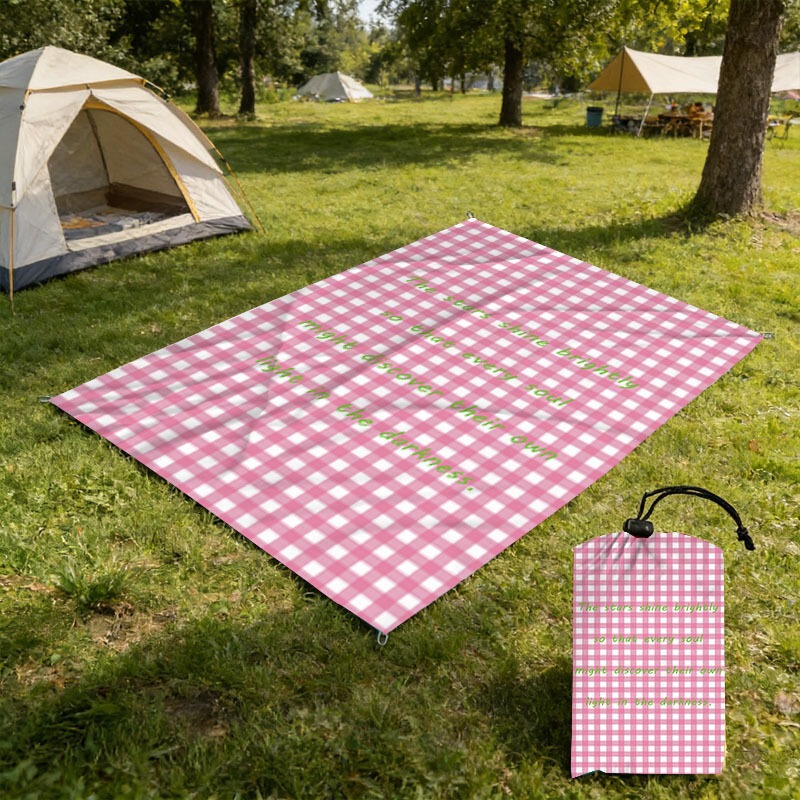Cross-border best-selling portable ultra-light beach mat, thin picnic blanket, beach ground cover, sunshade canopy, foldable blanket