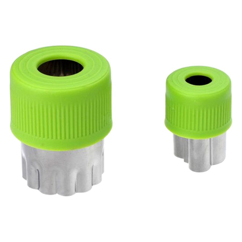 Molde de la galleta molde de impresión de acero inoxidable conjunto de 12 piezas molde de corte de frutas y verduras molde de superficie de mariposa