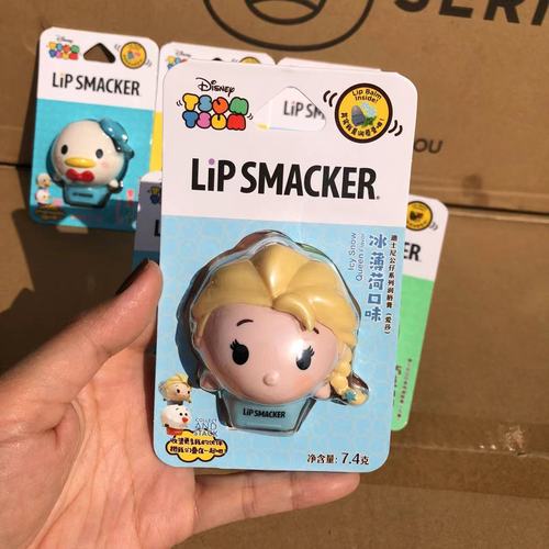 总代lip smacker迪士联名尼可乐雪碧米奇润唇膏卡通护唇滋润