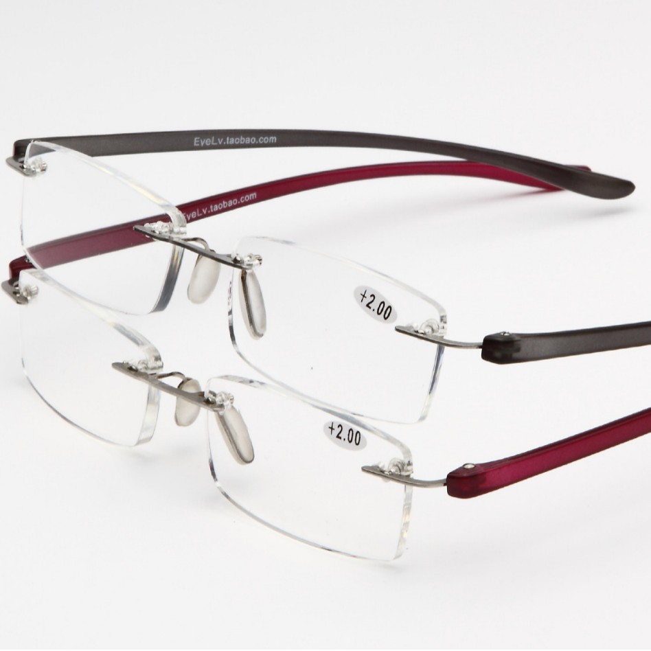 同展光学樹脂超軽量ファッション枠なし漸進的抗疲労老眼鏡ブランド男女ともに適用される