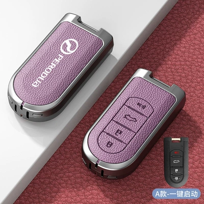 Protection for Men and Women — Car key bag - standard-option-a-aurora-purple-zinc-alloy-shell-single-shell